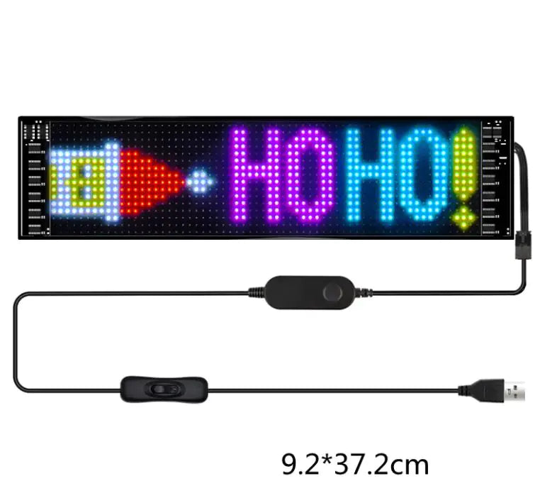 Programmable Car LED Sign Light Display