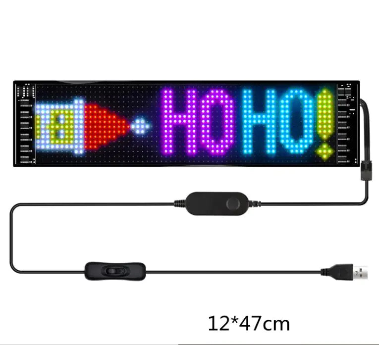 Programmable Car LED Sign Light Display