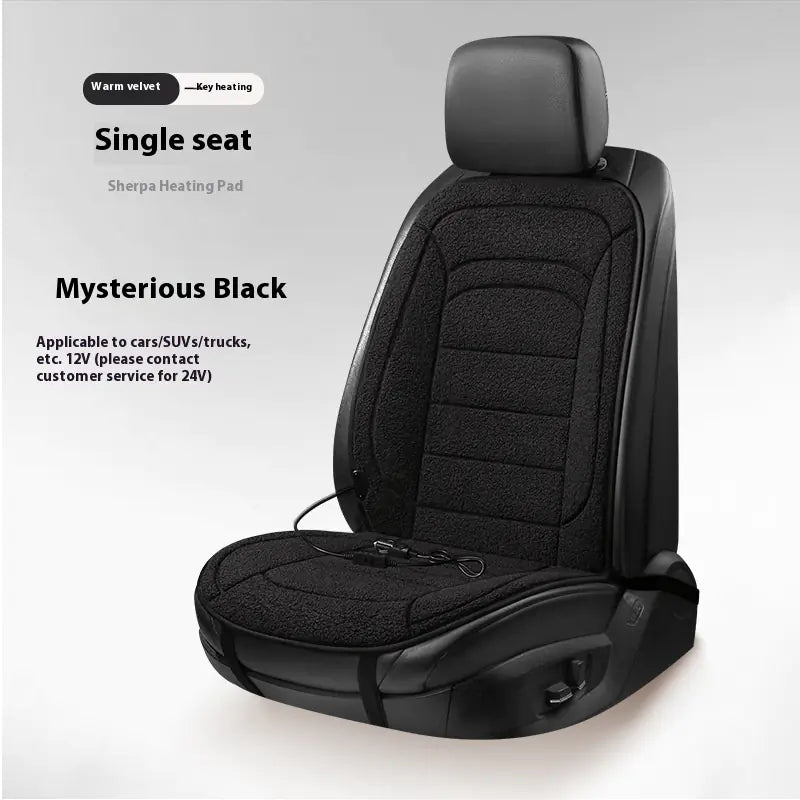 Car Heated Seat Cushion Winter Single Seat