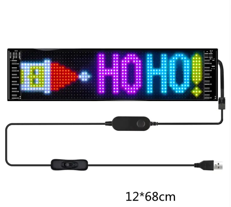 Programmable Car LED Sign Light Display