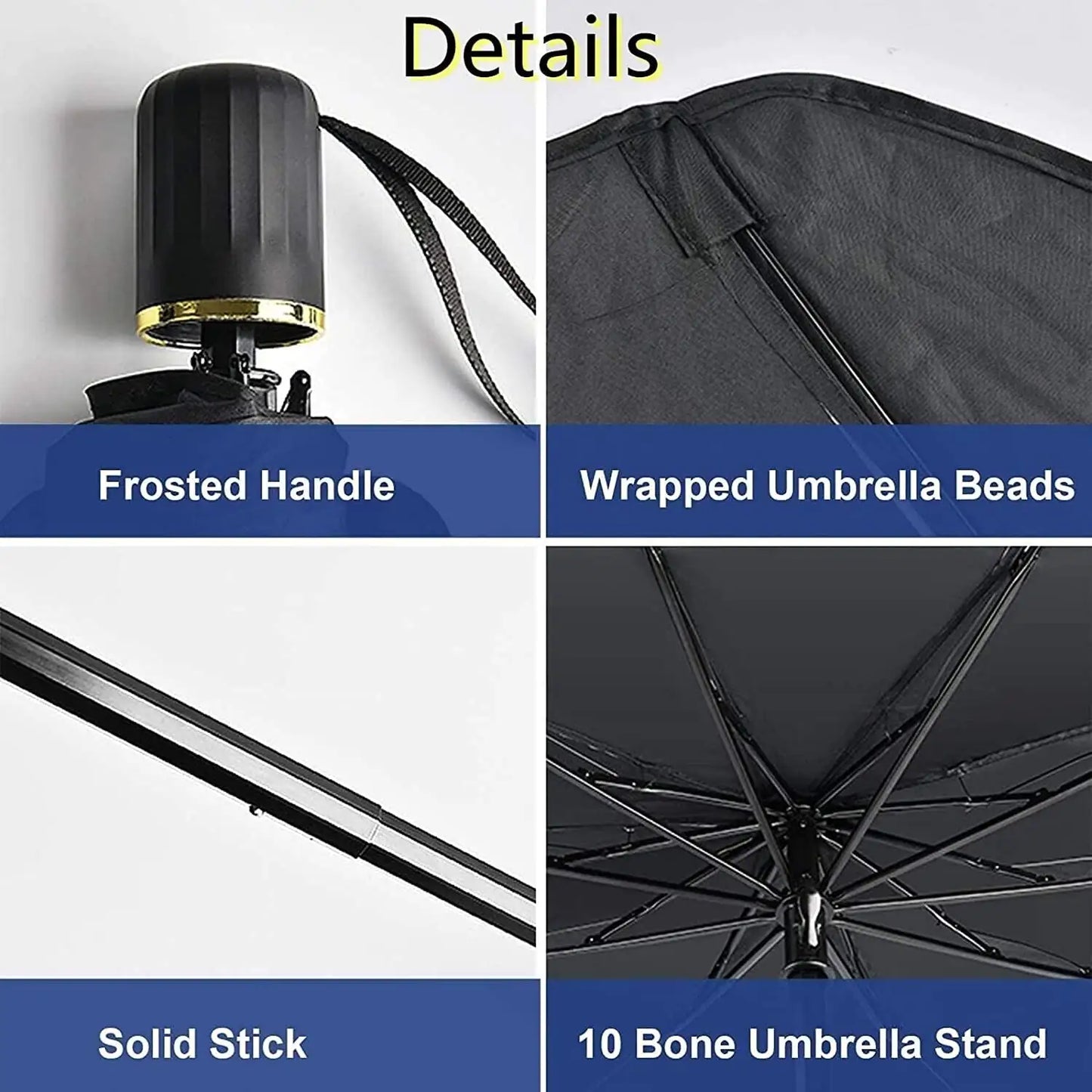 Car Windshield Sun Shade Foldable Umbrella