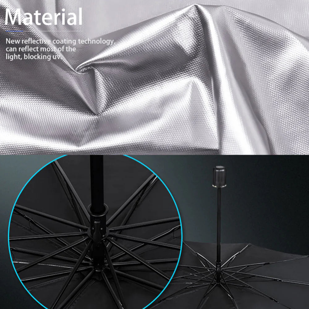 Car Windshield Sun Shade Foldable Umbrella