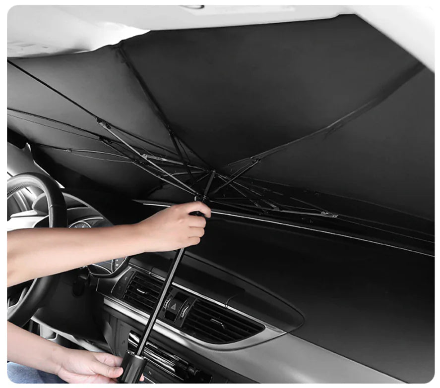 Car Windshield Sun Shade Foldable Umbrella