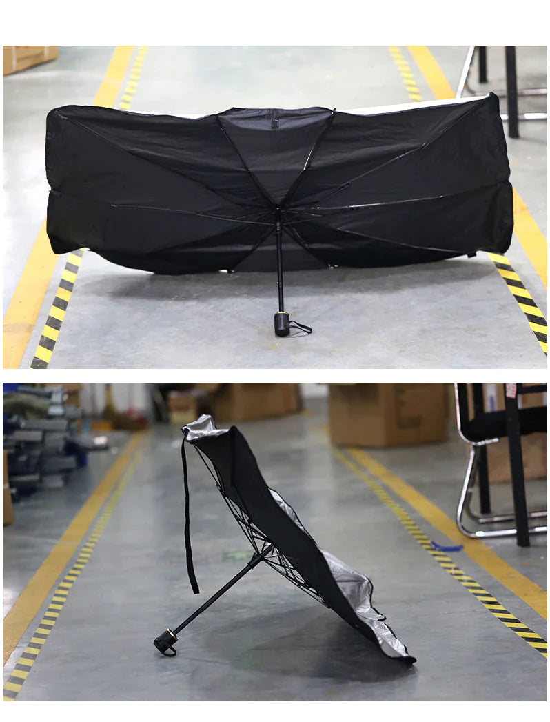Car Windshield Sun Shade Foldable Umbrella