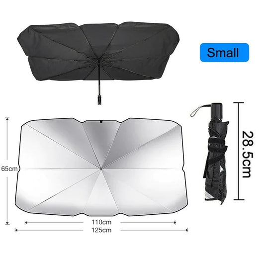 Car Windshield Sun Shade Foldable Umbrella